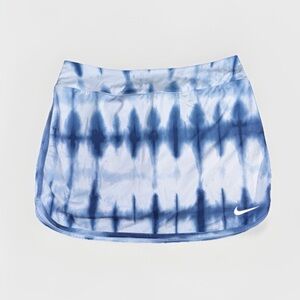 Nike Blue Tie-Dye Skirt